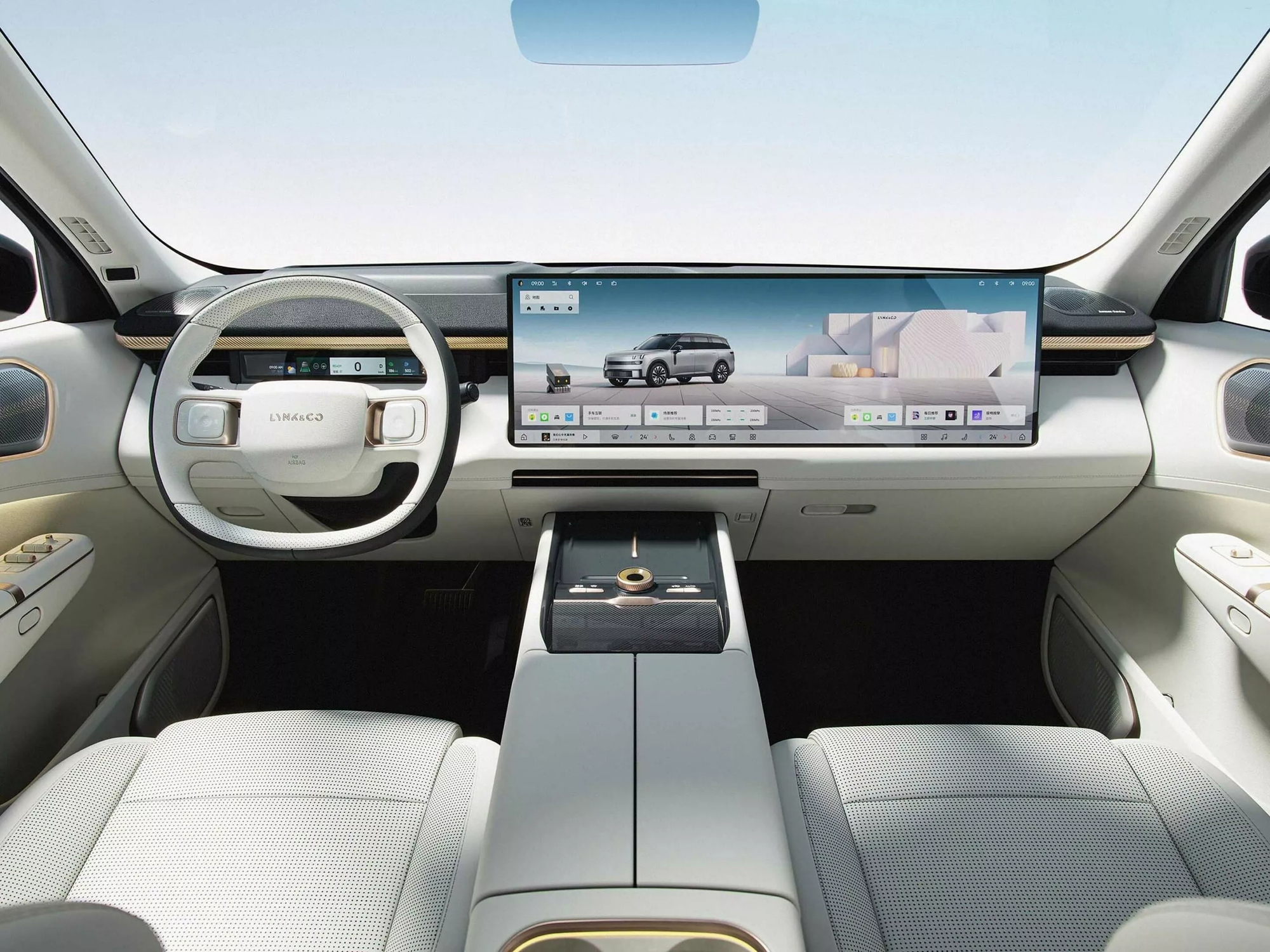 Lynk &amp; Co 009 ra mắt: SUV to hơn Explorer, 2 màn hình 6K 30 inch, mạnh ngang siêu xe- Ảnh 6.