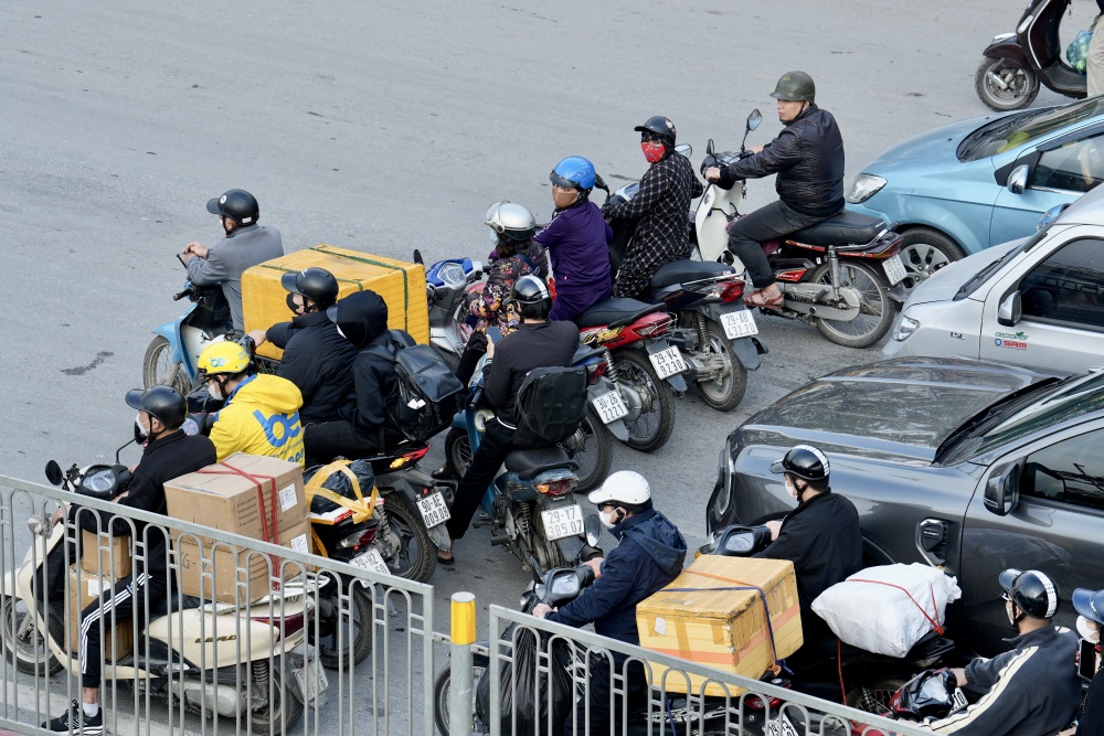 Hà Nội: Người dân tạm biệt Thủ đô, về quê đón Tết Hà Nội: Người dân tạm biệt Thủ đô, về quê đón Tết