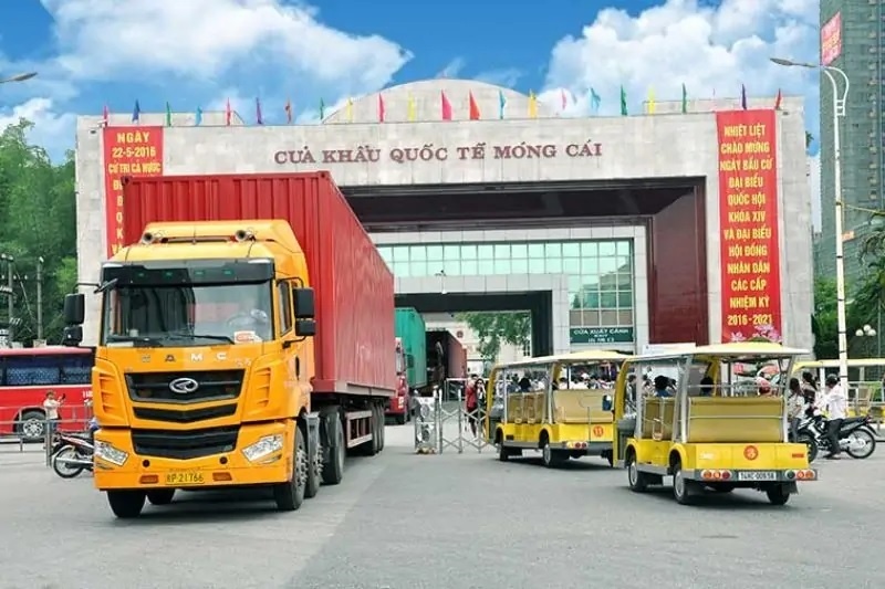 Cộng hưởng sự phát triển của hành lang kinh tế trọng điểm Bắc Bộ và thị trường Trung Quốc, Móng Cái đang ngày càng tăng trưởng mạnh mẽ (Ảnh: Halongmedia)