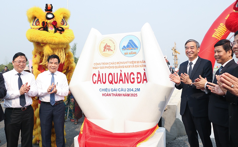 Khánh thành công trình kết nối giao thông quan trọng Đà Nẵng - Quảng Nam