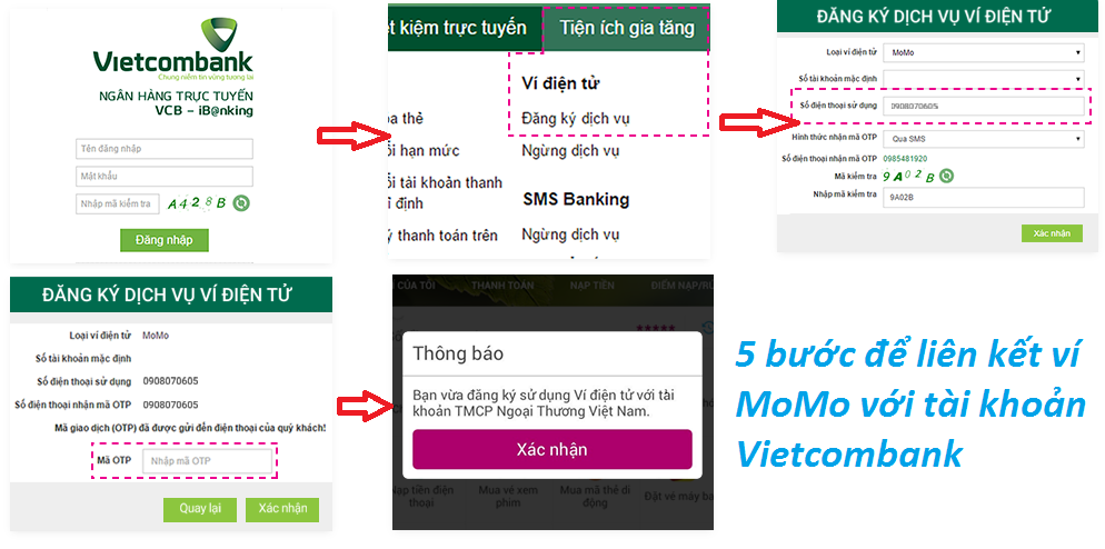 Liên kết tài khoản ngân hàng với ví điện tử: Thanh toán an toàn “mùa” dịch