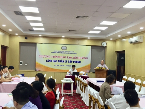 Khai giảng chương trình đào tạo lãnh đạo quản lý cấp phòng