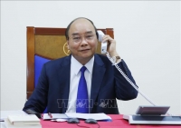 Thủ tướng Nguyễn Xuân Phúc điện đàm với Tổng thống Hoa Kỳ