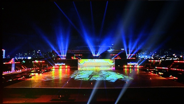 le khai mac seagames 31 ket hop giua ban sac va cong nghe