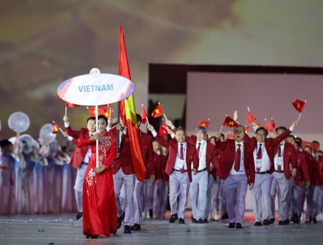 le khai mac seagames 31 ket hop giua ban sac va cong nghe