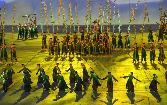 le khai mac seagames 31 ket hop giua ban sac va cong nghe