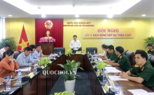 Nhiều đoàn ĐBQH tổ chức hội nghị góp ý dự án luật Cảnh sát biển