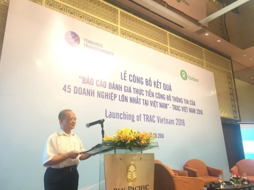 Doanh nghiệp ít công khai thông tin về chương trình phòng, chống tham nhũng