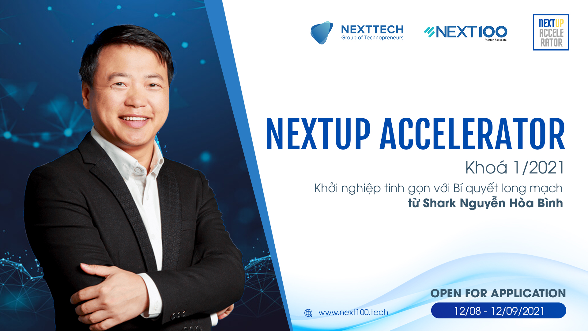 nexttech chinh thuc ra mat chuong trinh huan luyen khoi nghiep