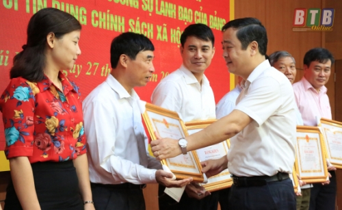 Thái Bình: Chất lượng tín dụng chính sách không ngừng được nâng lên