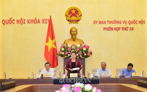 Khai mạc Phiên họp thứ 38 của Ủy ban Thường vụ Quốc hội