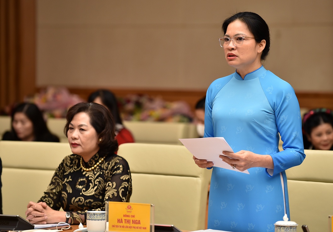 thu tuong pham minh chinh con nhieu viec phai lam de chi em phu nu co cuoc song tot dep hon