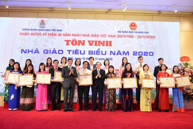 ton vinh 183 nha giao viet nam tieu bieu nam 2020