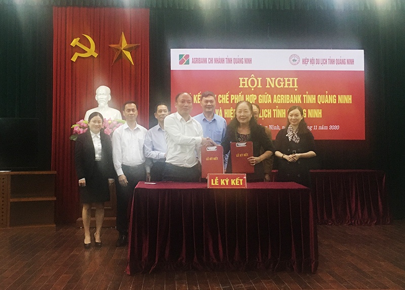 agribank quang ninh va hiep hoi du lich tinh ky ket quy che phoi hop