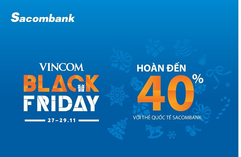 nhieu uu dai cho chu the quoc te sacombank vao black friday