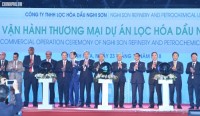 Chính thức vận hành thương mại Nhà máy lọc hóa dầu Nghi Sơn