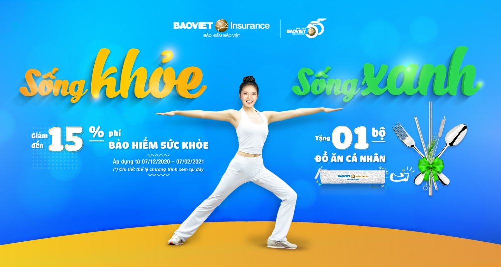 Bảo hiểm Bảo Việt triển khai chương trình ưu đãi “Sống khỏe - Sống xanh”