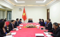 Thủ tướng Nguyễn Xuân Phúc điện đàm với Tổng thống Hoa Kỳ Donald Trump