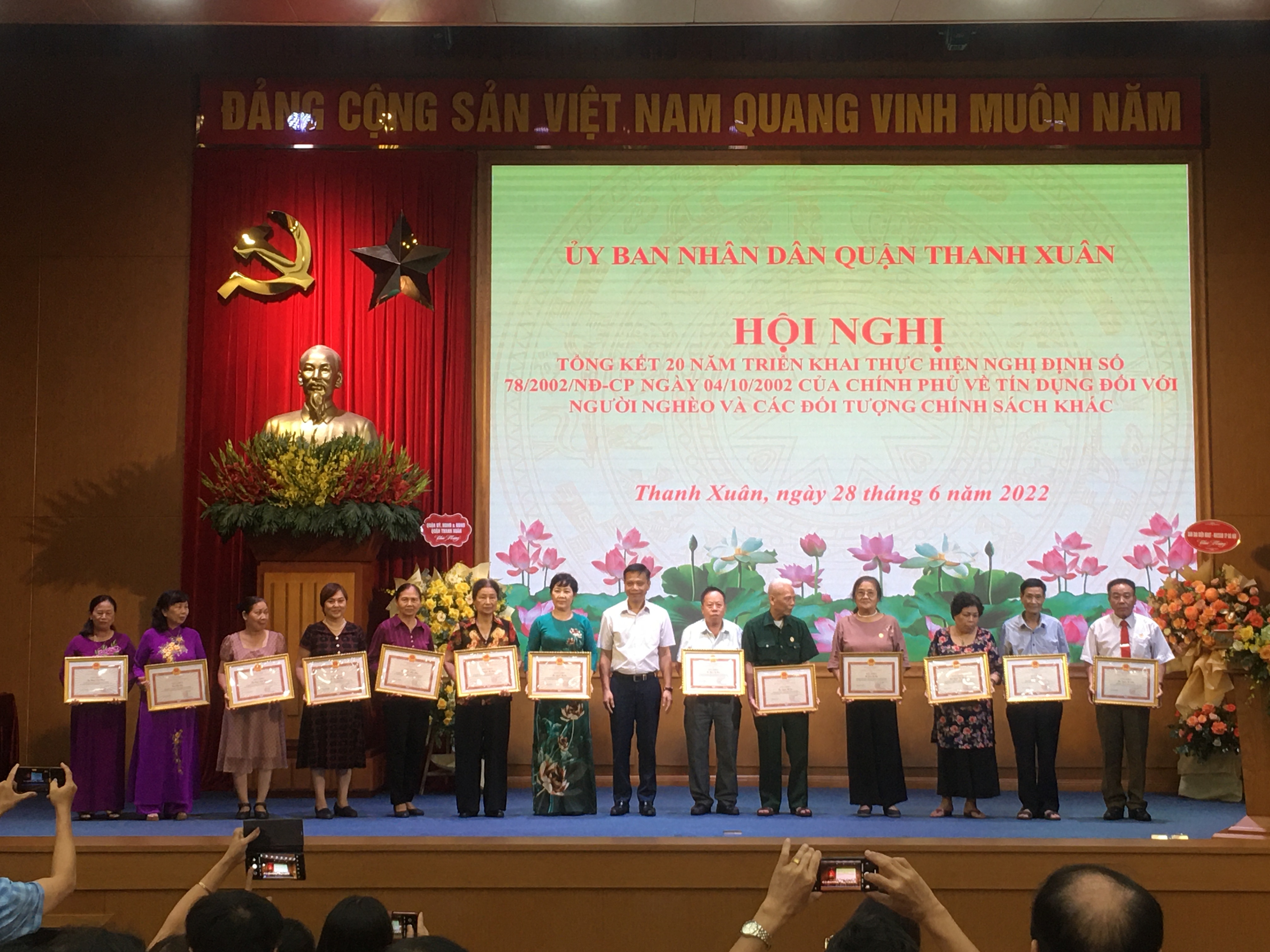 quan thanh xuan tin dung chinh sach tao viec lam cho gan 19500 lao dong trong 20 nam