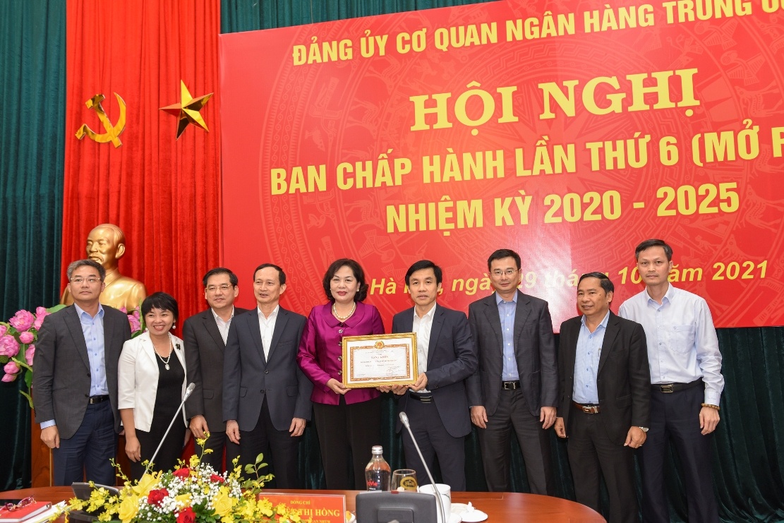 hoi nghi ban chap hanh dang bo co quan ngan hang trung uong lan thu 6