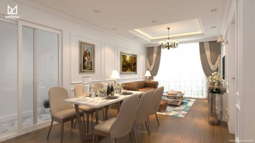 Tưng bừng khai trương căn hộ mẫu Imperial Plaza 360 Giải Phóng