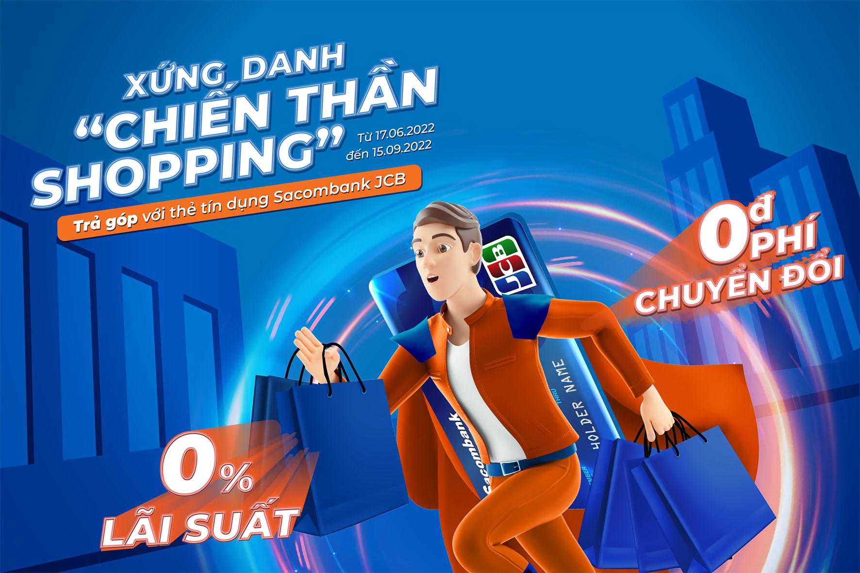 mien phi chuyen doi tra gop 0 the tin dung quoc te sacombank jcb