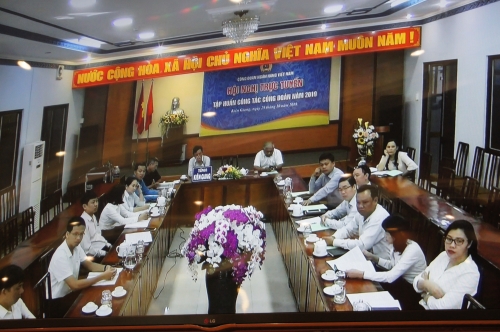 Tập huấn cho cán bộ công đoàn trong toàn ngành Ngân hàng