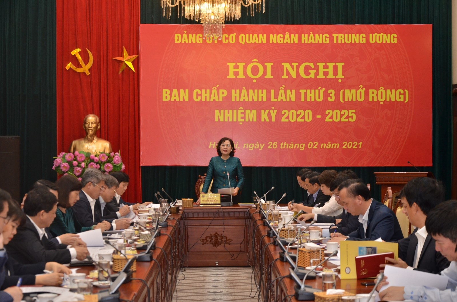 dang uy co quan nhtw kien dinh muc tieu hoan thanh tot nhiem vu chinh tri cua nganh