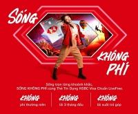 HSBC ra mắt thẻ LiveFree dành riêng cho giới trẻ Việt Nam