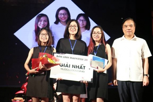 Đội Kando là quán quân cuộc thi Bản lĩnh Marketer 2017