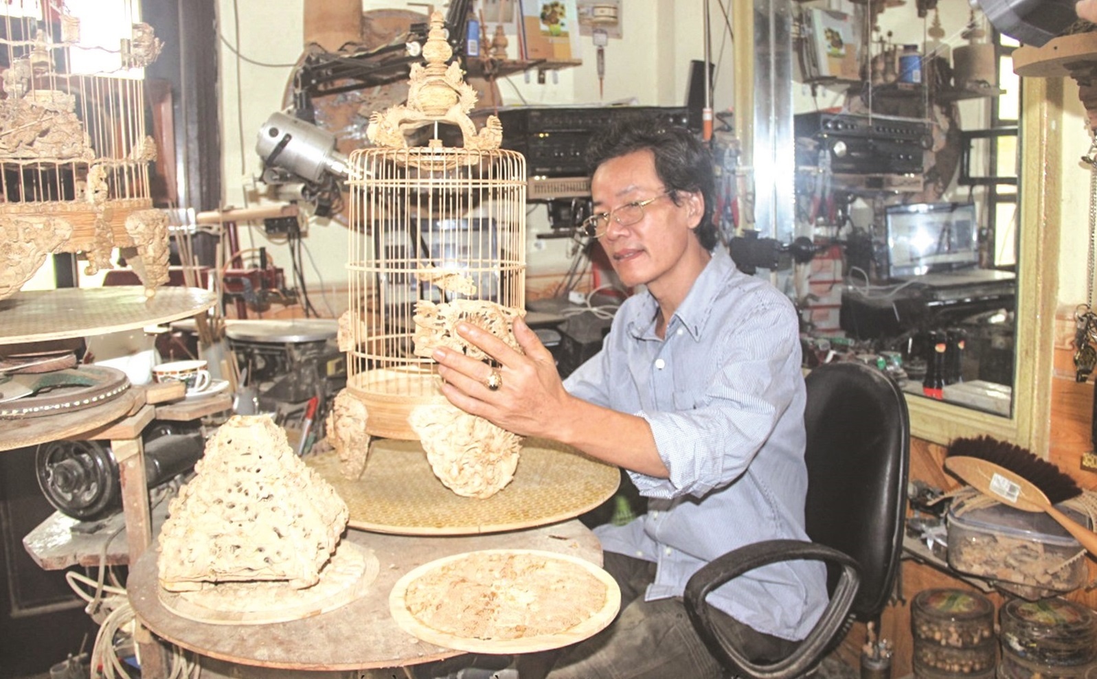 Độc đáo sản phẩm tre Việt