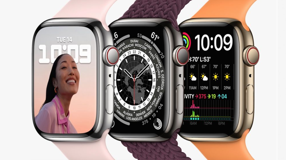 Apple Watch series 7 tích hợp kính chống nứt