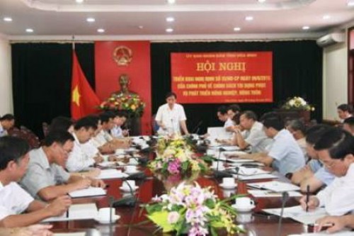 Đẩy mạnh triển khai Nghị định 55 trên địa bàn tỉnh Hòa Bình