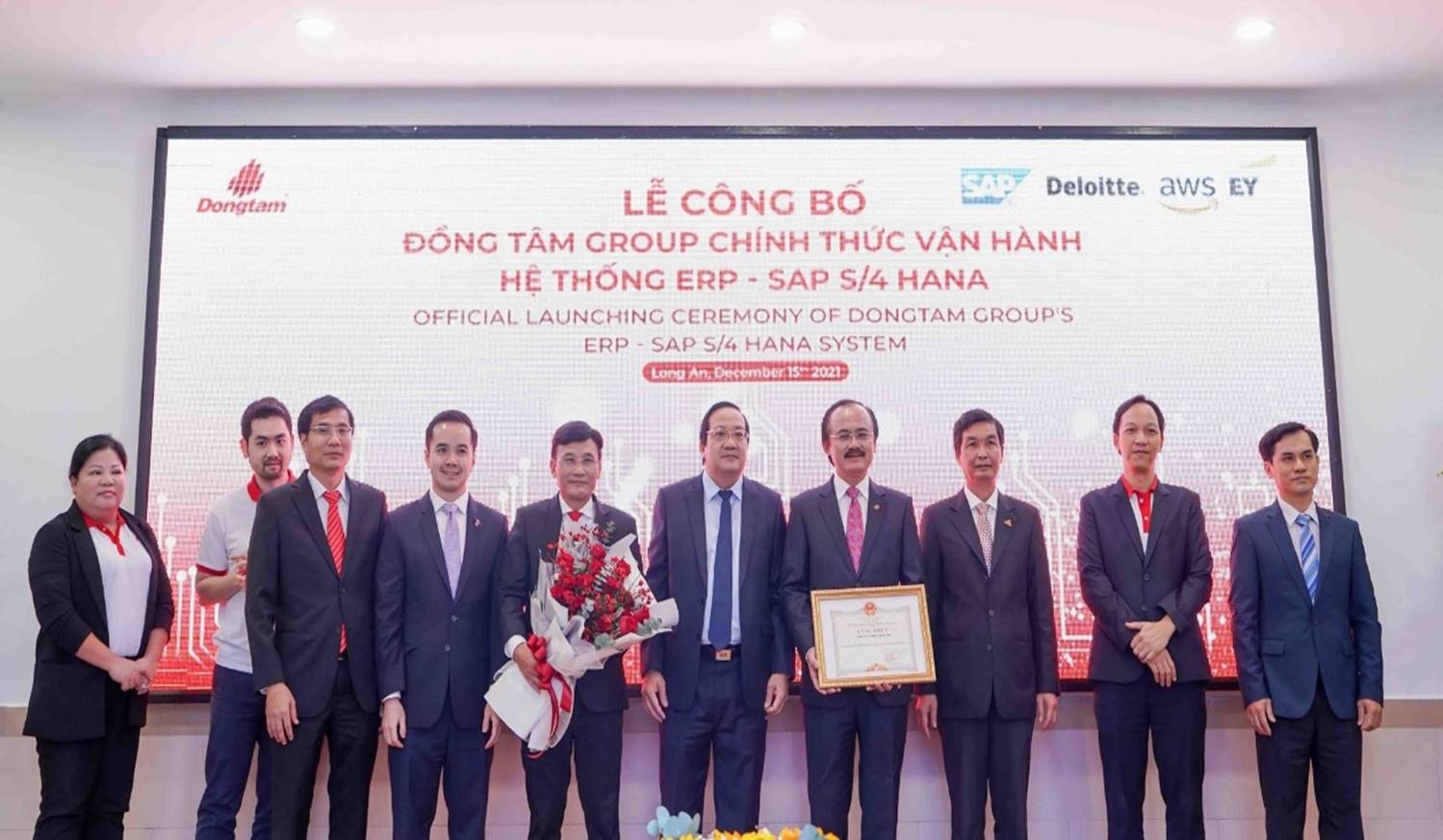 dong tam group van hanh he thong erp the he moi