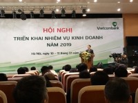 Vietcombank: Tăng trưởng tín dụng năm 2019 khoảng 15%