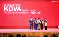 Vinh danh các cá nhân, tập thể đạt Giải thưởng KOVA