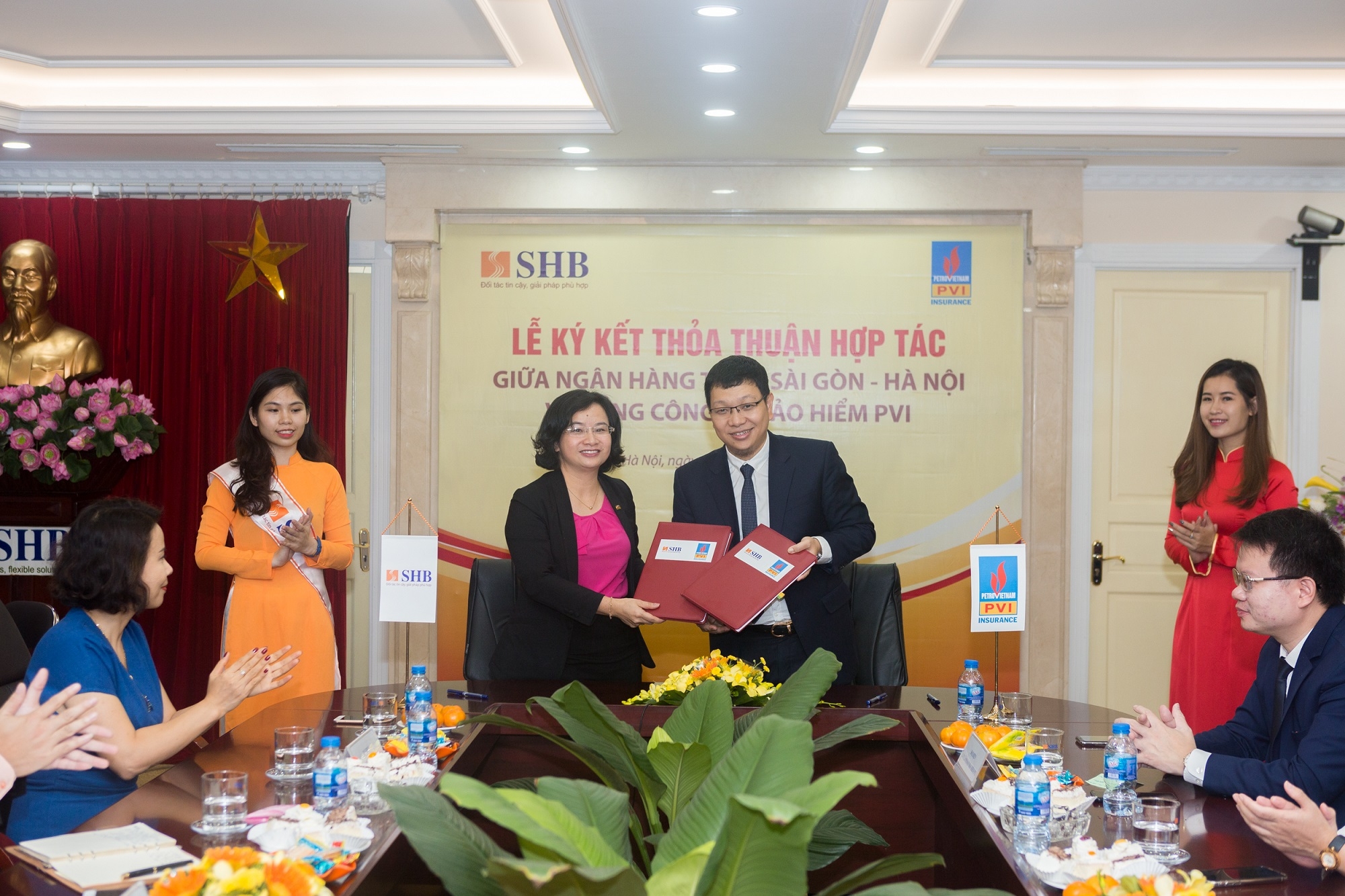 SHB và PVI hợp tác chiến lược toàn diện