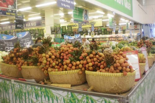 Khi nhà bán lẻ “ra tay” với vải thiều