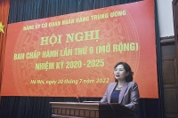 Hội nghị Ban chấp hành Đảng bộ cơ quan NHTW lần thứ 9