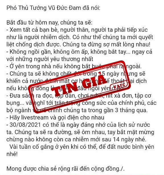 gia mao phat ngon chi dao chong dich cua pho thu tuong vu duc dam
