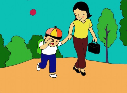 Mẹ với ngày tựu trường