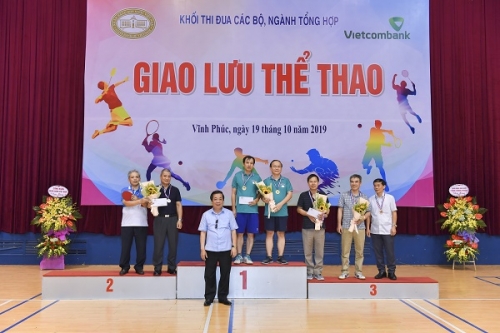 Sôi động giao lưu thể thao Khối thi đua các Bộ, ngành tổng hợp năm 2019
