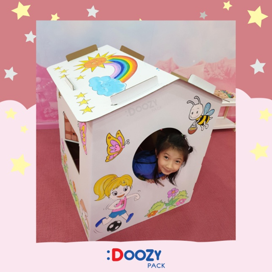 SCG ra mắt sản phẩm Nhà giấy Doozypack Paper PlayHouse