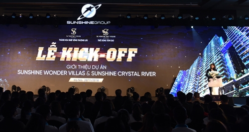 Tưng bừng khí thế Sunshine trong Lễ Kick Off dự án siêu sang tại Hà Nội