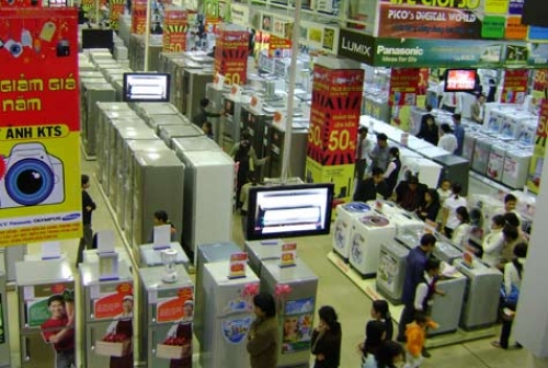 Sôi động thị trường điện máy cuối năm