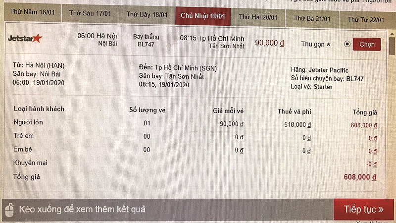 Làm sao “săn” được vé máy bay giá rẻ ngày tết?