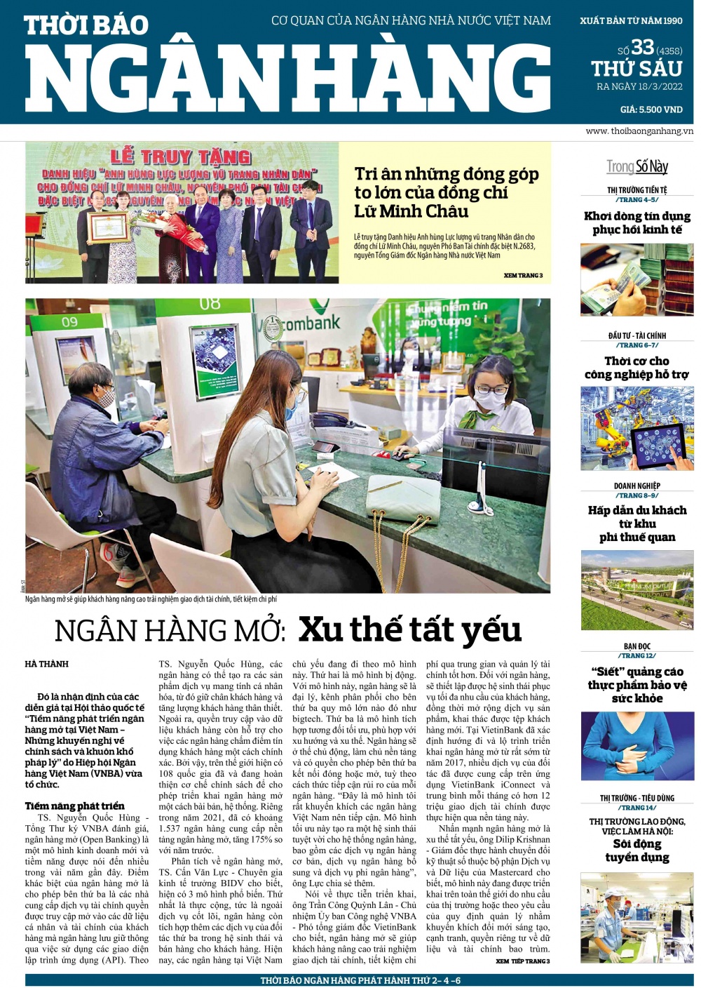 Số 33 ra ngày 18/3/2022