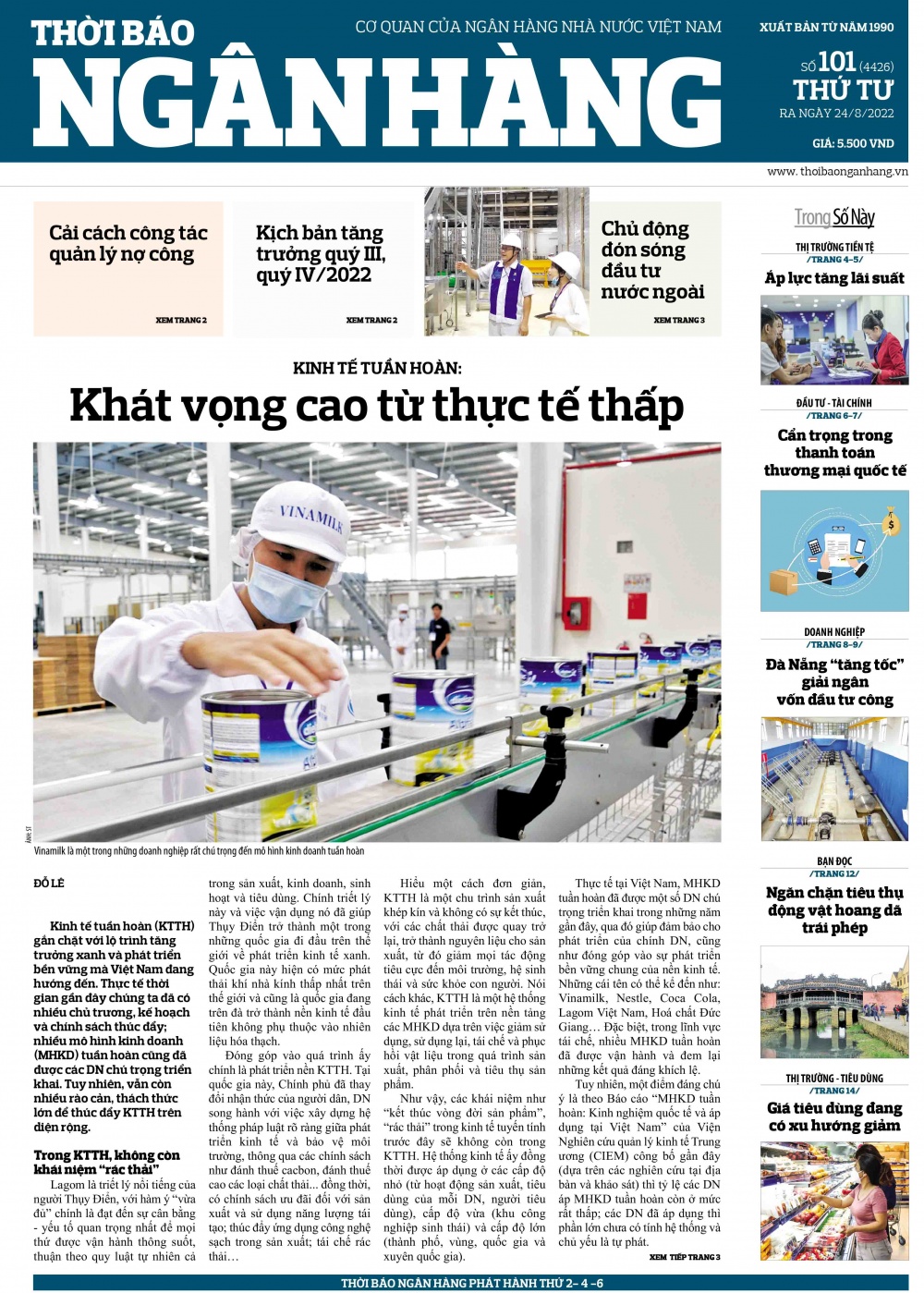 Số 101 ra ngày 24/8/2022