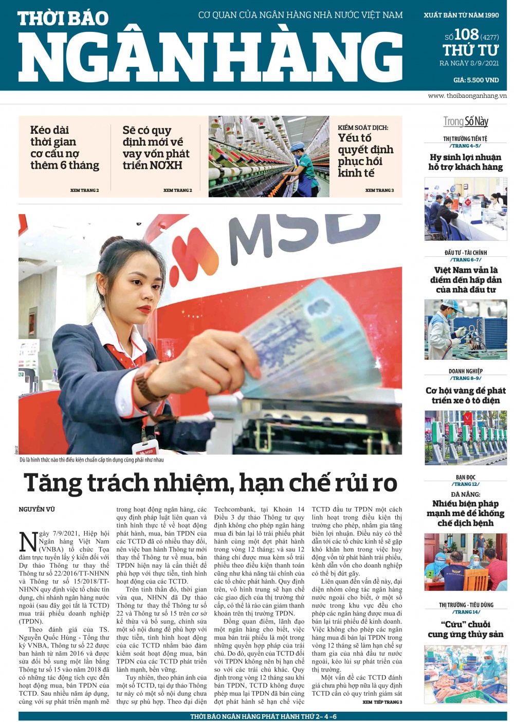 Số 108 ra ngày 8/9/2021