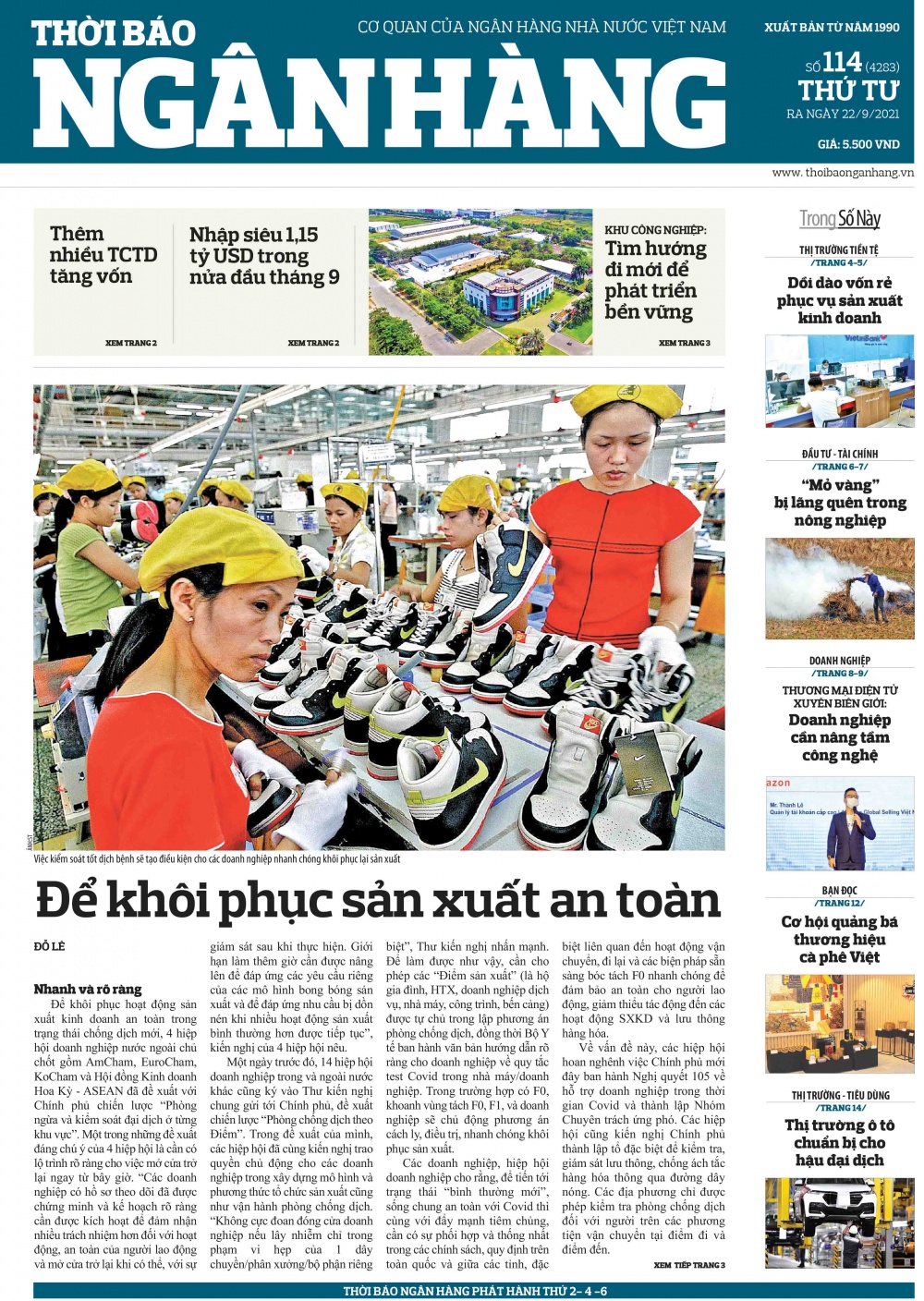 Số 114 ra ngày 22/9/2021